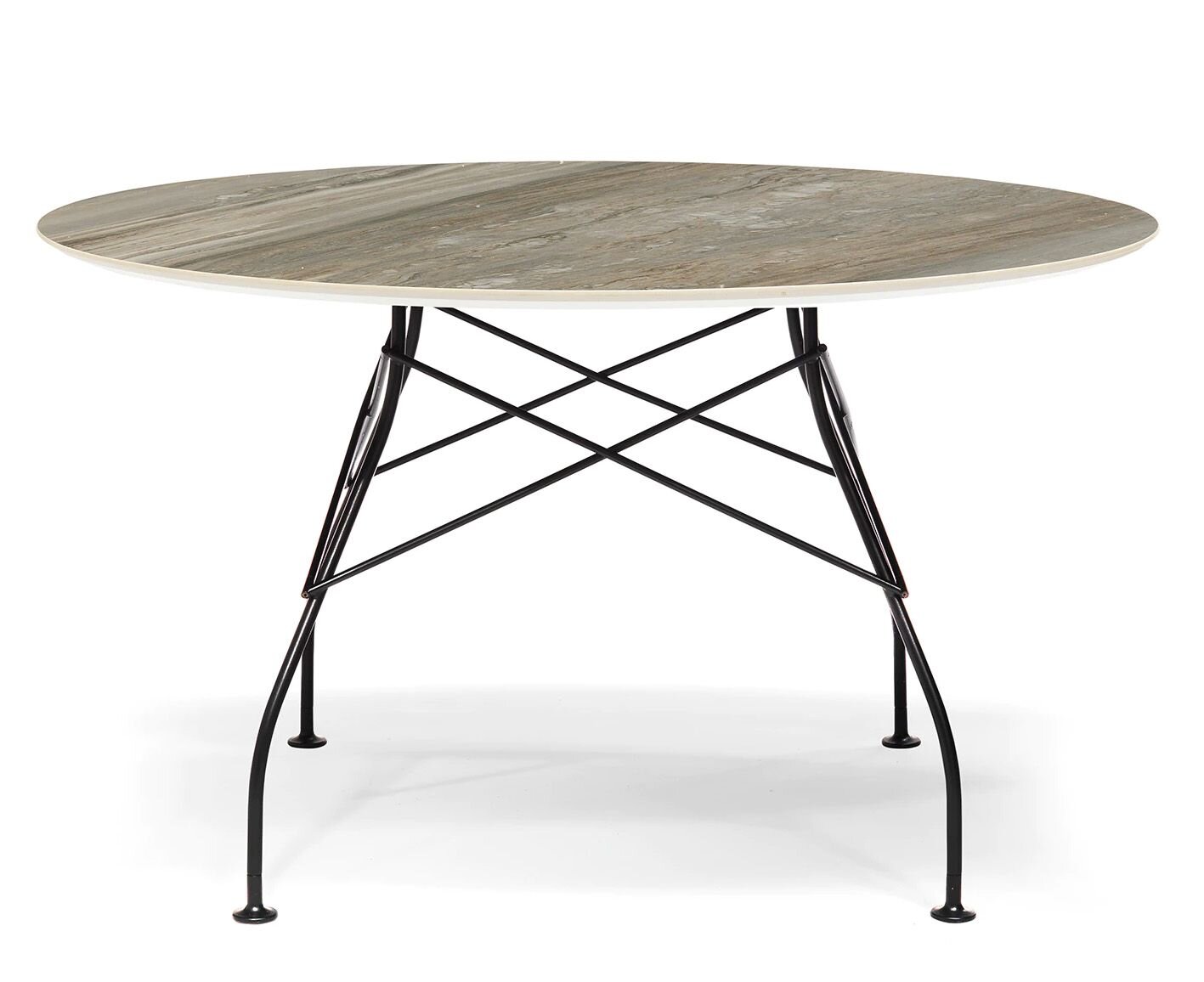 Glossy Oval Table by Kartell Furniture Tables